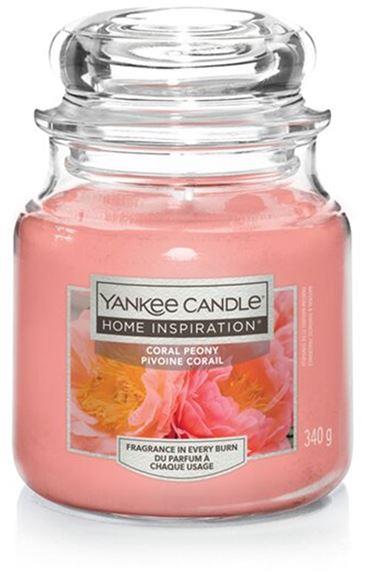 YANKEE CANDLE Yankee Candle Home Inspiration fragranza Coral Peony candela media